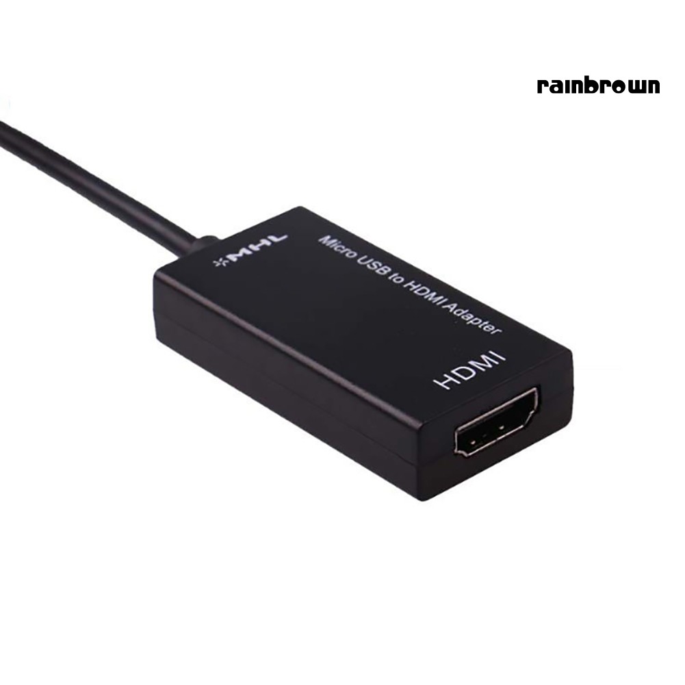 Bộ Chuyển Đổi Hdmi Từ Rxl / S2 Mhl Micro Usb Sang Hd 1080p Cho Android Samsung Huawei
