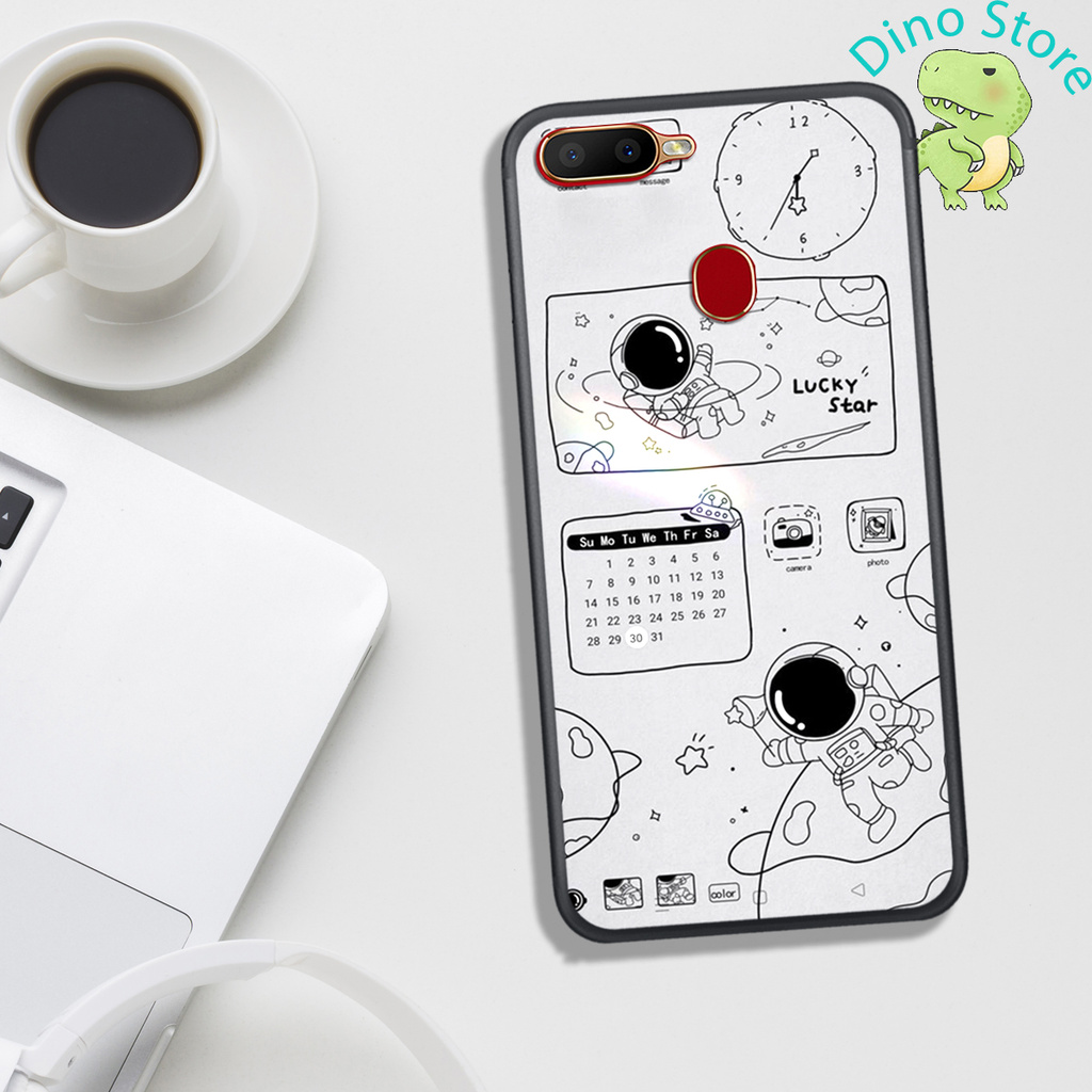 ỐP LƯNG OPPO A5S/A7/F9/A12 ,  IN HÌNH PHI HÀNH GIA DỄ THƯƠNG, ĐỘC LẠ, NGỘ NGHĨNH