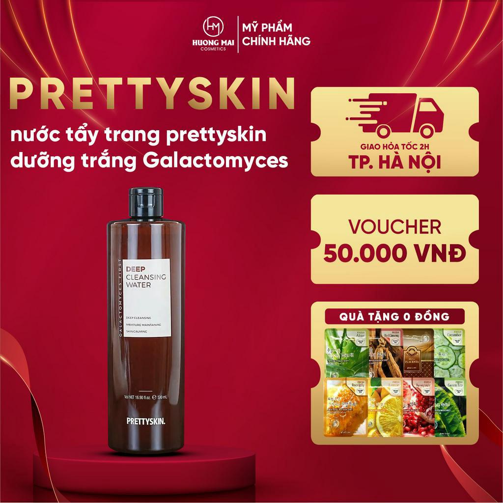 Nước tẩy trang Prettyskin Mới nhất