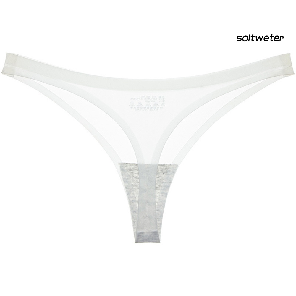 Set 2 Quần Lót Lọt Khe Lưng Thấp Màu Sắc Ngọt Ngào Quyến Rũ Cho Nữ