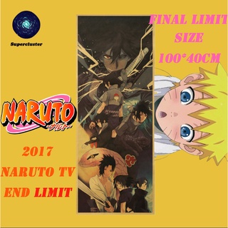 Áp phích hình phim anime Naruto Sasuke Final Limit độc đáo 100x40cm