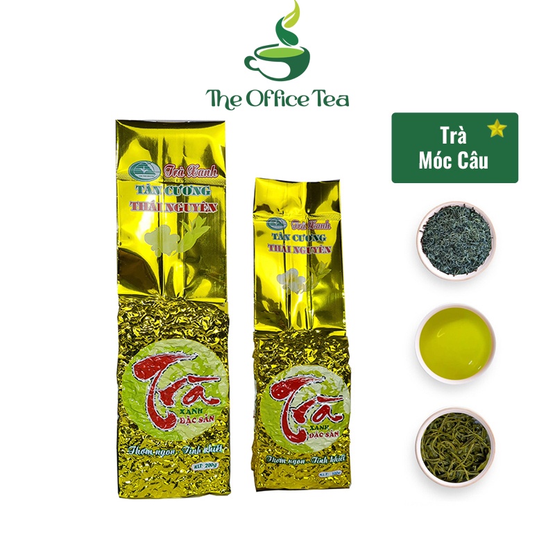 Trà xanh thái nguyên chè thái nguyên trà tân cương [ trà móc câu "☆" ] 100g, 200g