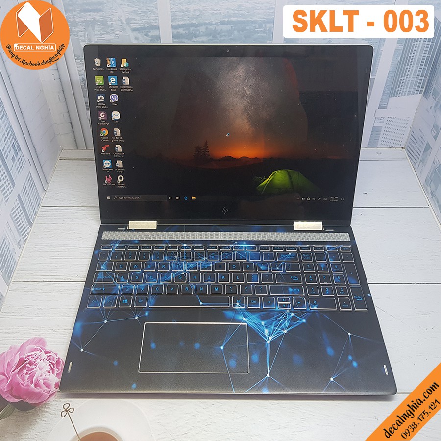 Skin dán laptop HP envy 13 AG0045AU