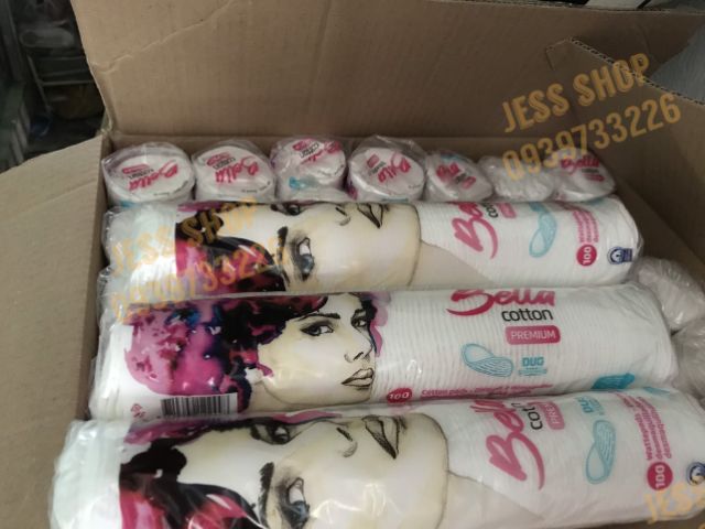 Bông tẩy trang Bella 100M/120M | BigBuy360 - bigbuy360.vn