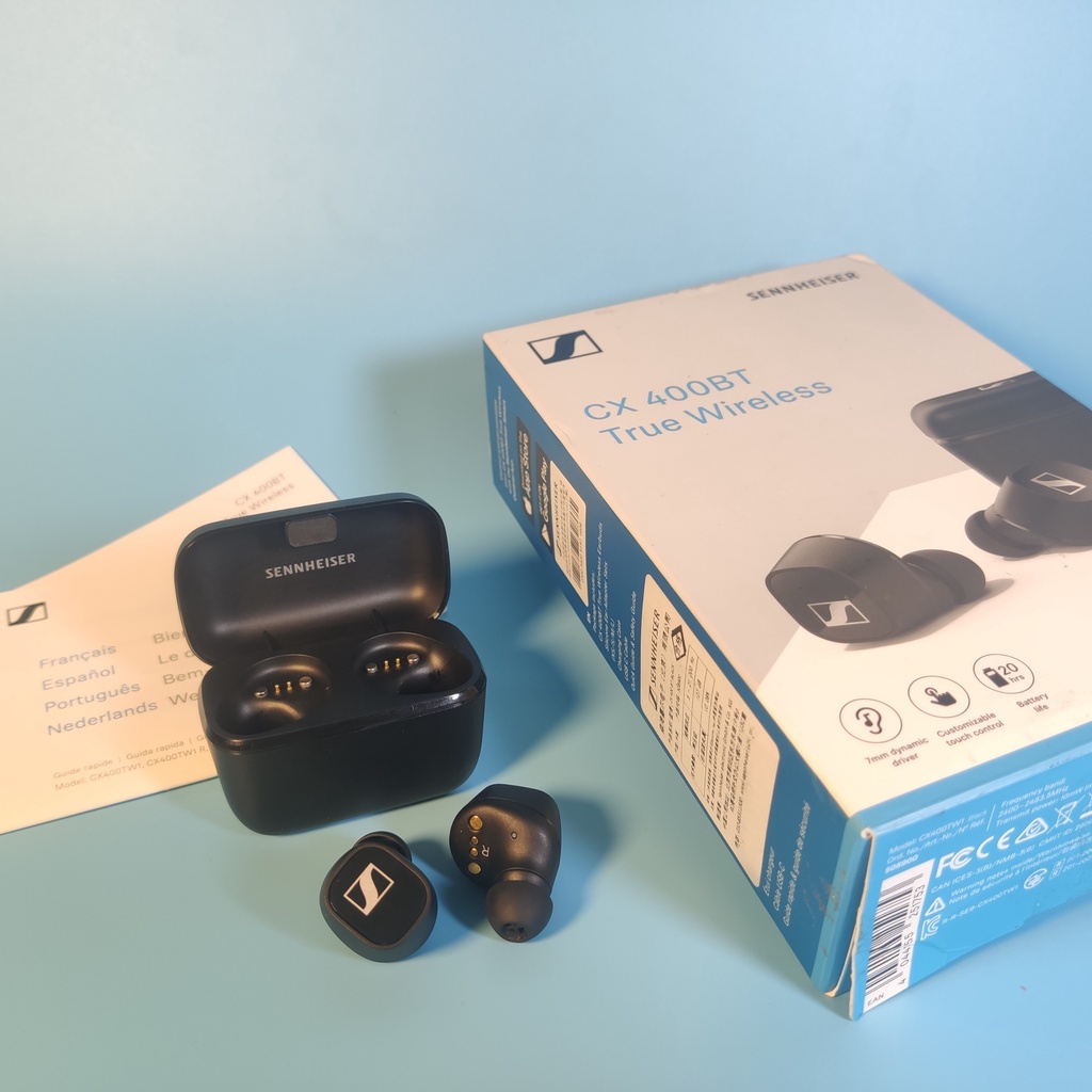 Puki shop / Tai Nghe Sennheiser CX 400BT True Wireless – phiên bản rút gọn của Momentum TWS2 - Giá cực rẻ