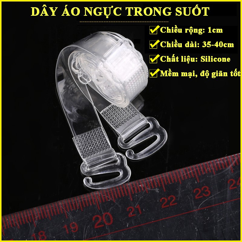 Dây Áo Ngực Bra, Dây Áo Lót, Dây Áo Con Trong Suốt (1 Cặp) | WebRaoVat - webraovat.net.vn