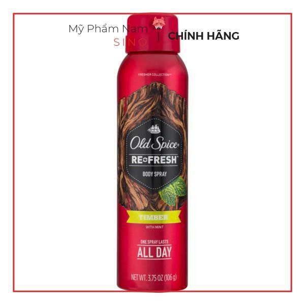 Xịt Khử Mùi Old Spice TIMBER 150ml
