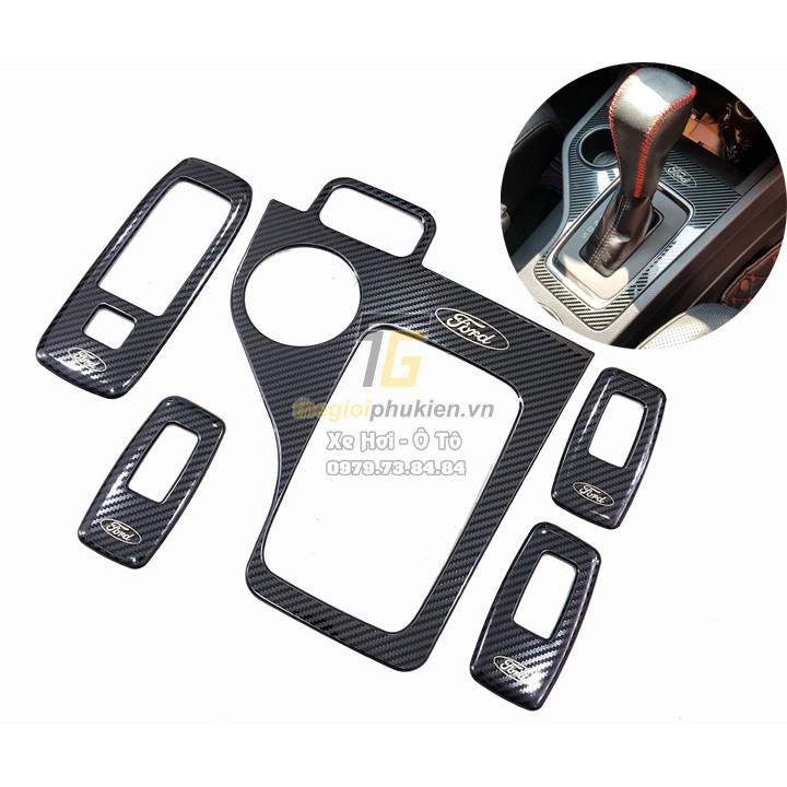 Ốp nội thất vân Carbon Ford Everest
