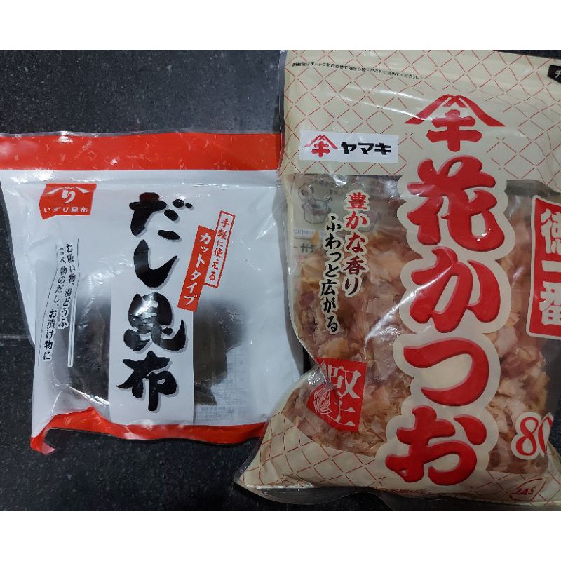 Combo Cá bào Yamaki tảo bẹ (Kombu) Trial nấu Dashi cho bé