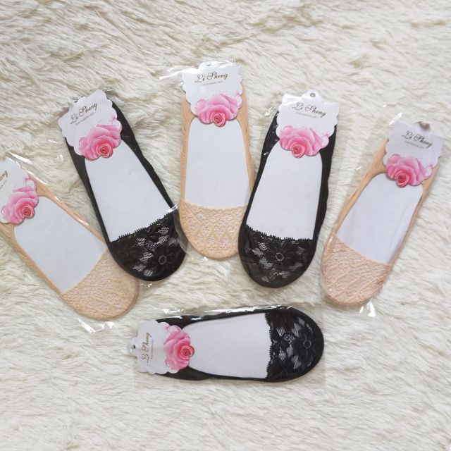 Tất hài nữ mũi pha ren các mẫu dễ thương