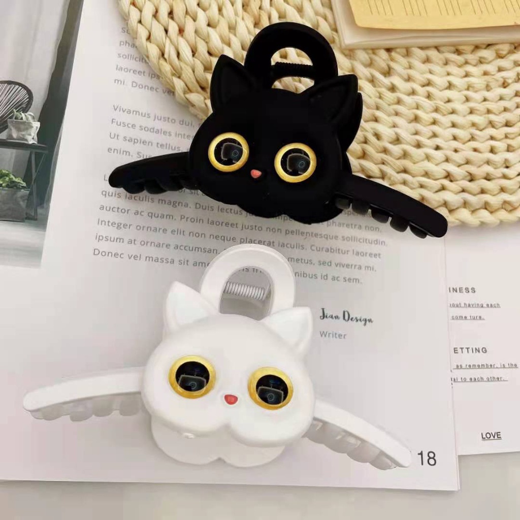 Kẹp tóc kiểu mèo dễ thương phong cách Nhật Hàn thời trang 2021 dành cho nữ