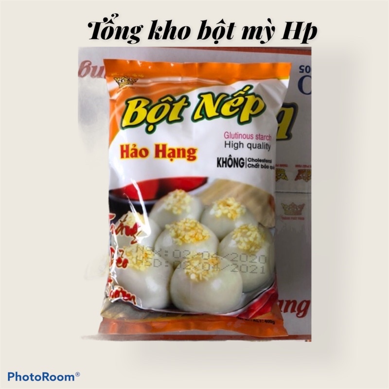 Bột nếp Thành Phát (gói 400g, hàng sản xuất mới)