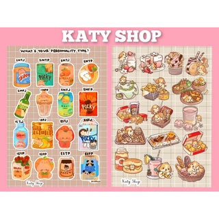 Food sticker đáng yêu, sinh động