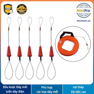 Dây thít dùng để buộc dây điện với đầu dây mồi, giúp việc kéo dây được dễ dàng, không sợ bị cộm đầu dây mồi khi kéo