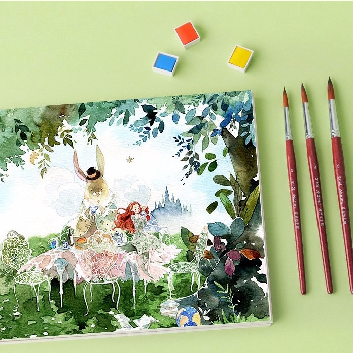 Cọ vẽ Marie's đầu tròn G1130 THEARTSHOP