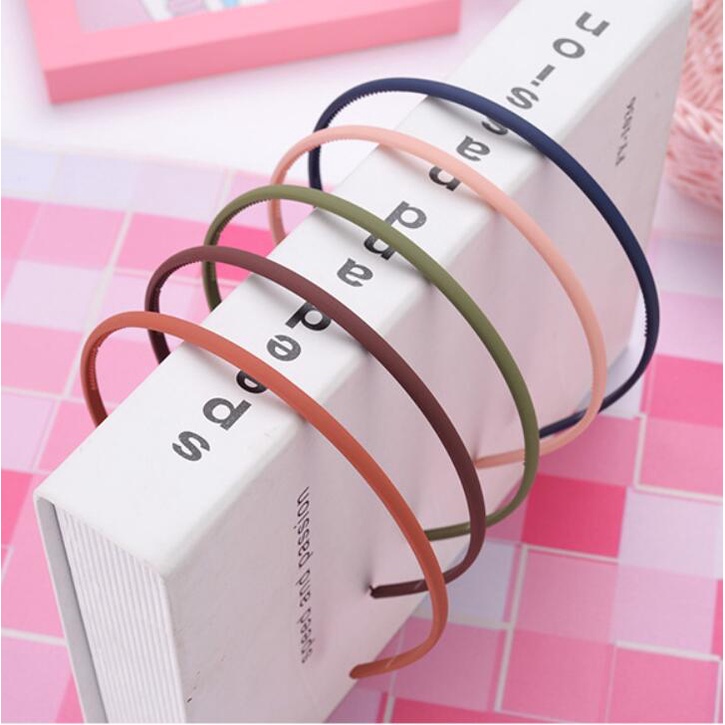 Kilii Băng Đô Rửa Mặt Trang Điểm Màu Sắc Đơn Giản