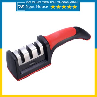 Dụng cụ mài dao kéo thông minh 3 lưỡi chỉ vài giây dao kéo đã sắc bén dễ sử dụng - ngọc house