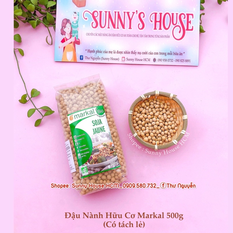 Đậu Nành Hữu Cơ Markal [100g &amp; 500g]