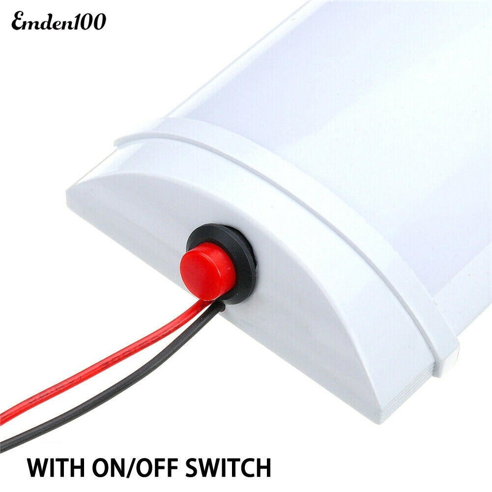 Đèn Led 72 Bóng 12 / 24V Gắn Trần Xe Hơi / Xe Tải