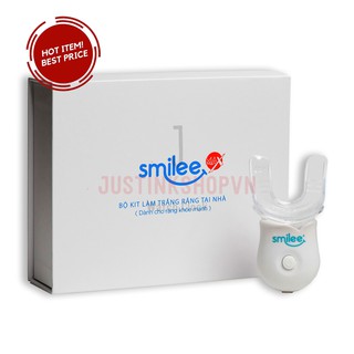 Bộ Kit Tẩy Trắng Răng Smilee Tại Nhà Siêu Hot không ê buốt cực an toàn có chứng nhận bảo hành đầy đủ - JSLE-1909-BKTR