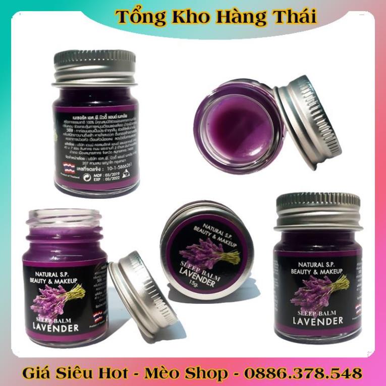 Dầu cù là giúp ngủ ngon, giảm stress OTOP Lavender Sleep Balm  - Hàng Nội Địa Thái Lan chính hãng