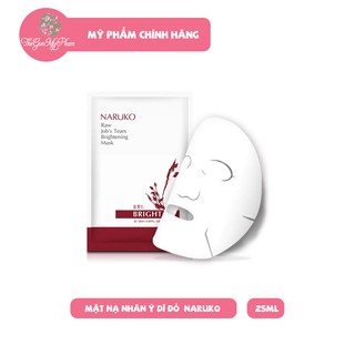 Mặt Nạ Nhân Ý Dĩ Đỏ Dưỡng Sáng Da Naruko Raw Job's Tears Brightening Mask 25ml