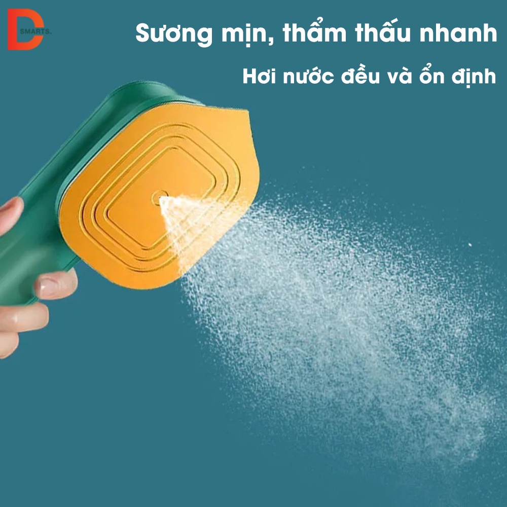 Bàn là hơi nước cầm tay, bàn ủi 2 chức năng ủi khô và ủi hơi nước