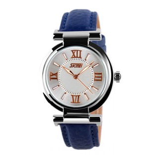Đồng Hồ Nữ Skmei 9075 Dây Da (Chỉ Còn Đen)