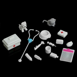 Bộ dụng cụ bác sĩ y tá cho nhà bup bê