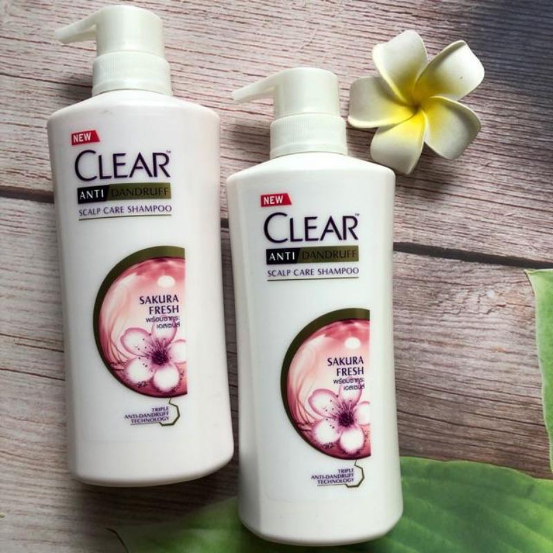 Dầu gội Clear Men Clear Bạc Hà Thái Lan mẫu mới 450ml 480ml