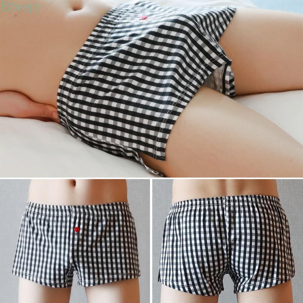 Quần Lót Boxer Cotton Dáng Rộng Thoáng Khí Thoải Mái Cho Nam Giới