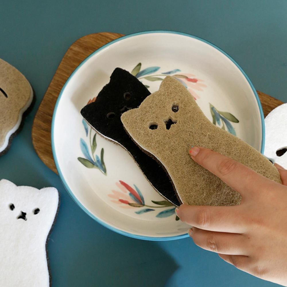 Miếng Bọt Biển Rửa Chén Thấm Hút Nước Mạnh Dễ Thương Chất Lượng Cao