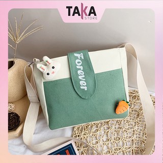 Túi đeo chéo nữ búp bê phong cách thời trang hàn quốc dễ thương TAKASTORE TV30