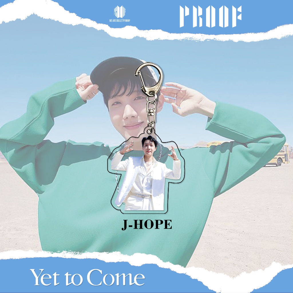 BTS Proof《Yet To Come》Acrylic Keychain Jungkook Pendant Accessories