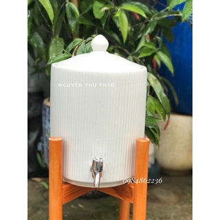 [DÁNG MỚI]Bình đựng nước sứ Bát Tràng siêu đẹp- Decor Home