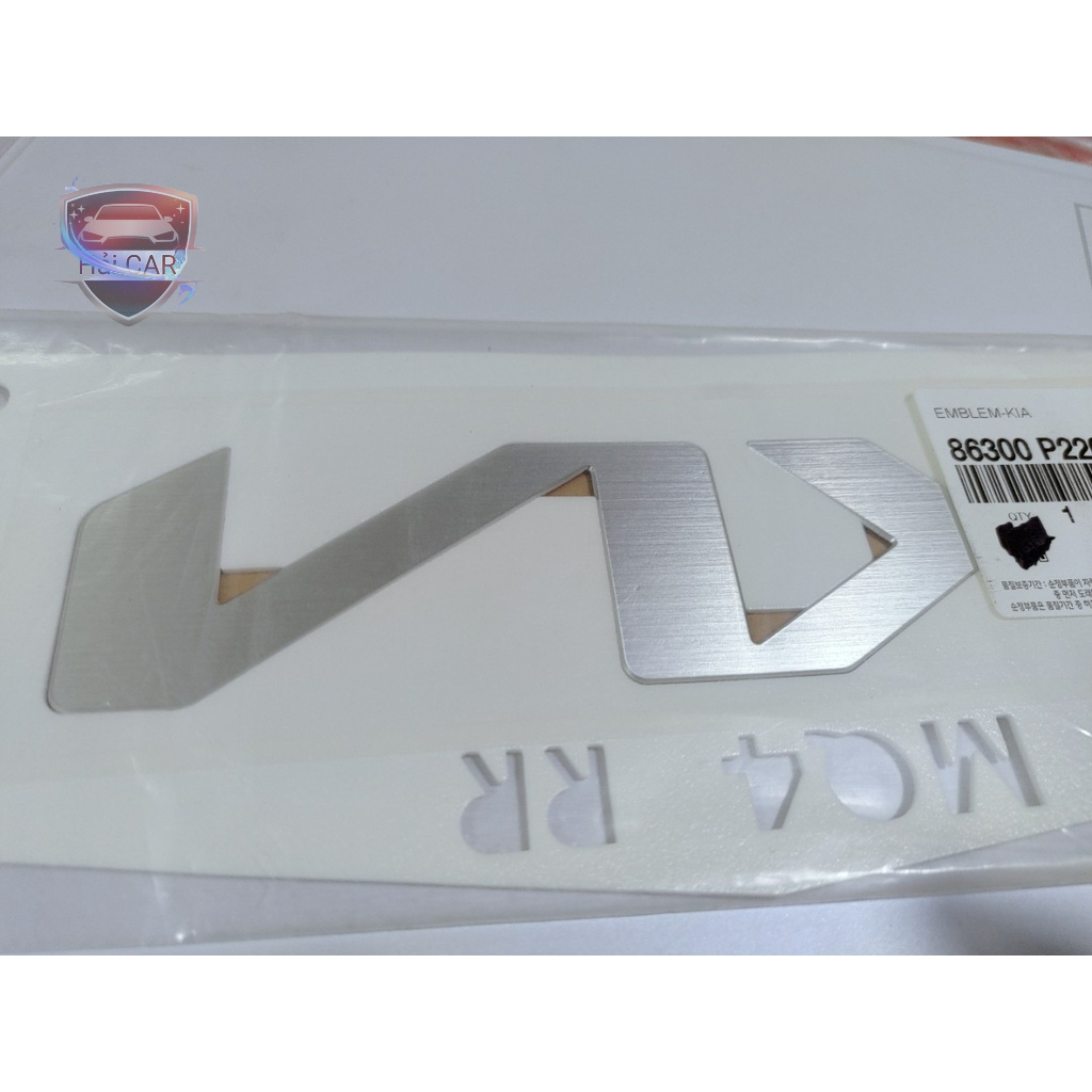 Logo KIA mới 2021 dùng cho Carnival, Sorento, Seltos, K3, Cerato... chính hãng