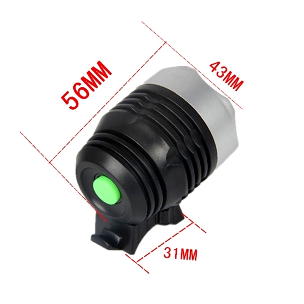 Đèn pha Led siêu sáng có thể sạc lại dành cho xe đạp