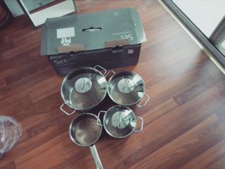 Bộ nồi WMF Collier 4PC Cookware 4 món