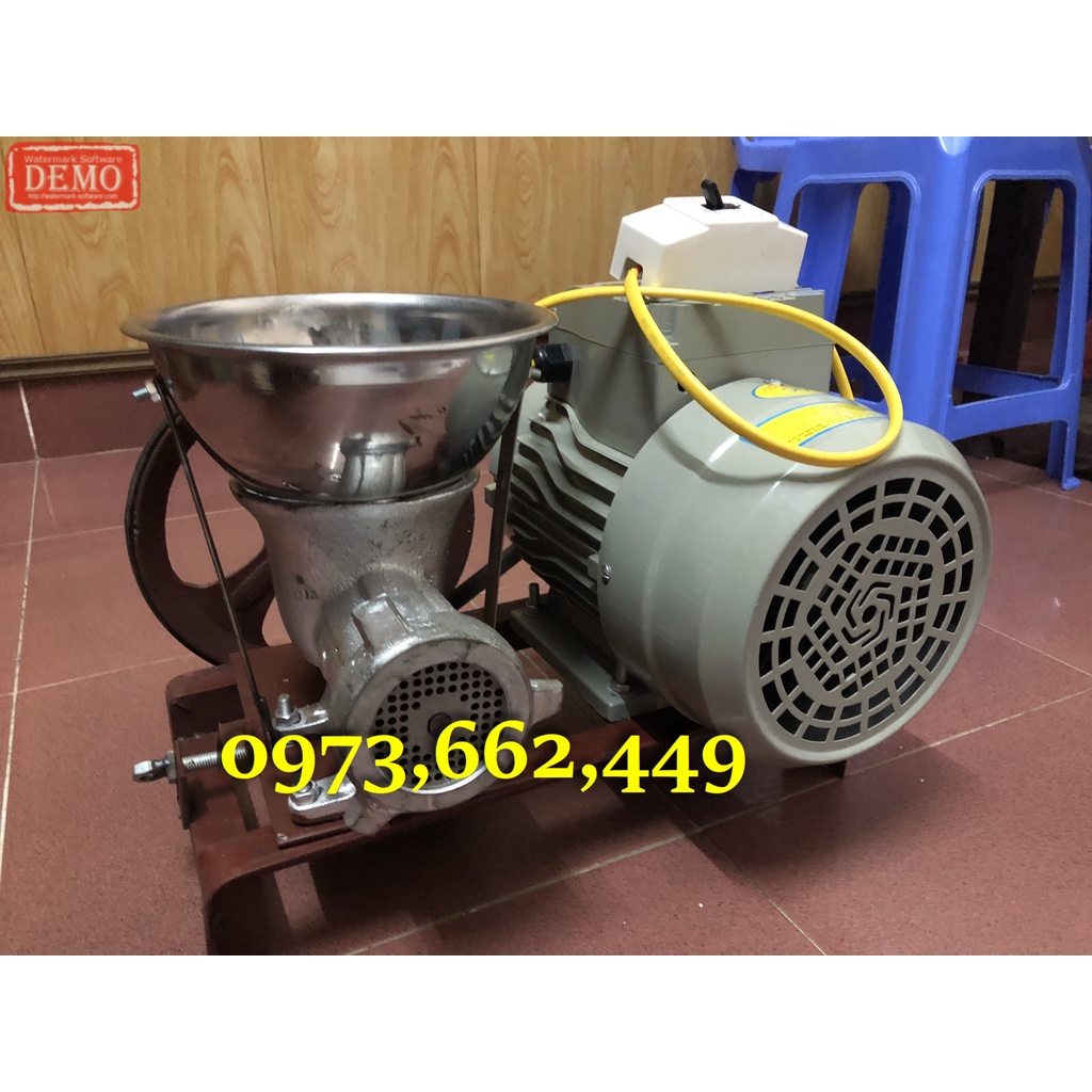 Máy xay đùn cám thành sợi 2ly 2.5ly - Máy ép cám viên chăn nuôi - Máy xay xương thịt công nghiệp