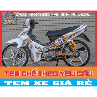 TEM RỜI SIRIUS RACING BOY CỰC ĐẸP