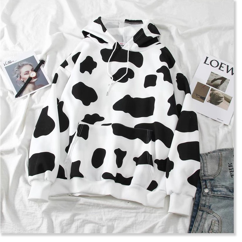 ÁO KHOÁC HOODIE SWEATER CHUI ĐẦU BÒ LOANG SIÊU CUTE NAM NỮ ĐỀU MẶC ĐƯỢC HÀNG Y HÌNH MIDU FASHION