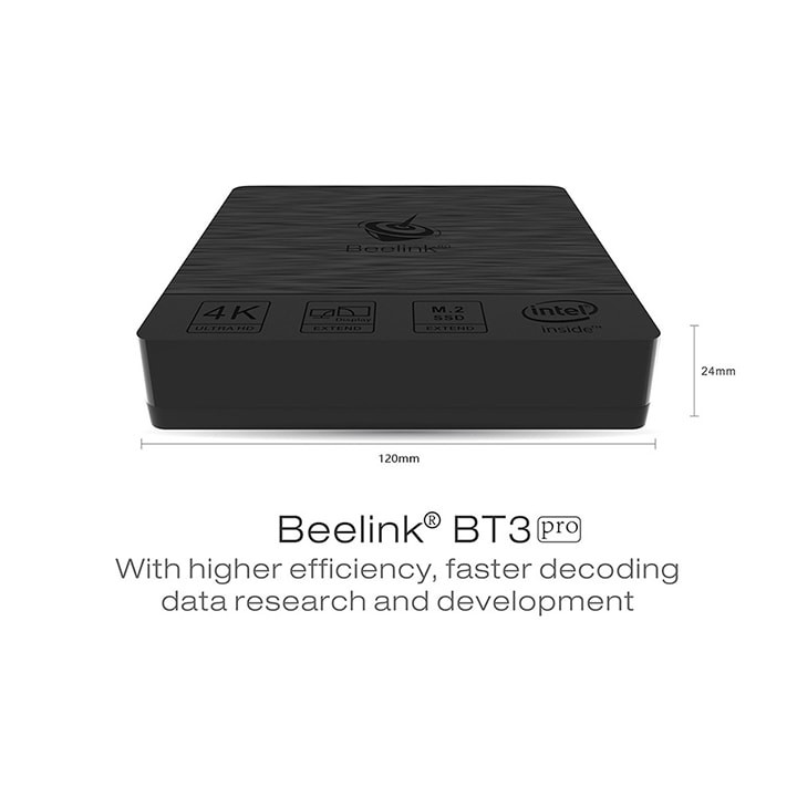 Máy tính mini Beelink BT3 Pro Intel Z8350, Ram 4G/ Rom 64G - Nguồn 12v - Mini PC | BigBuy360 - bigbuy360.vn