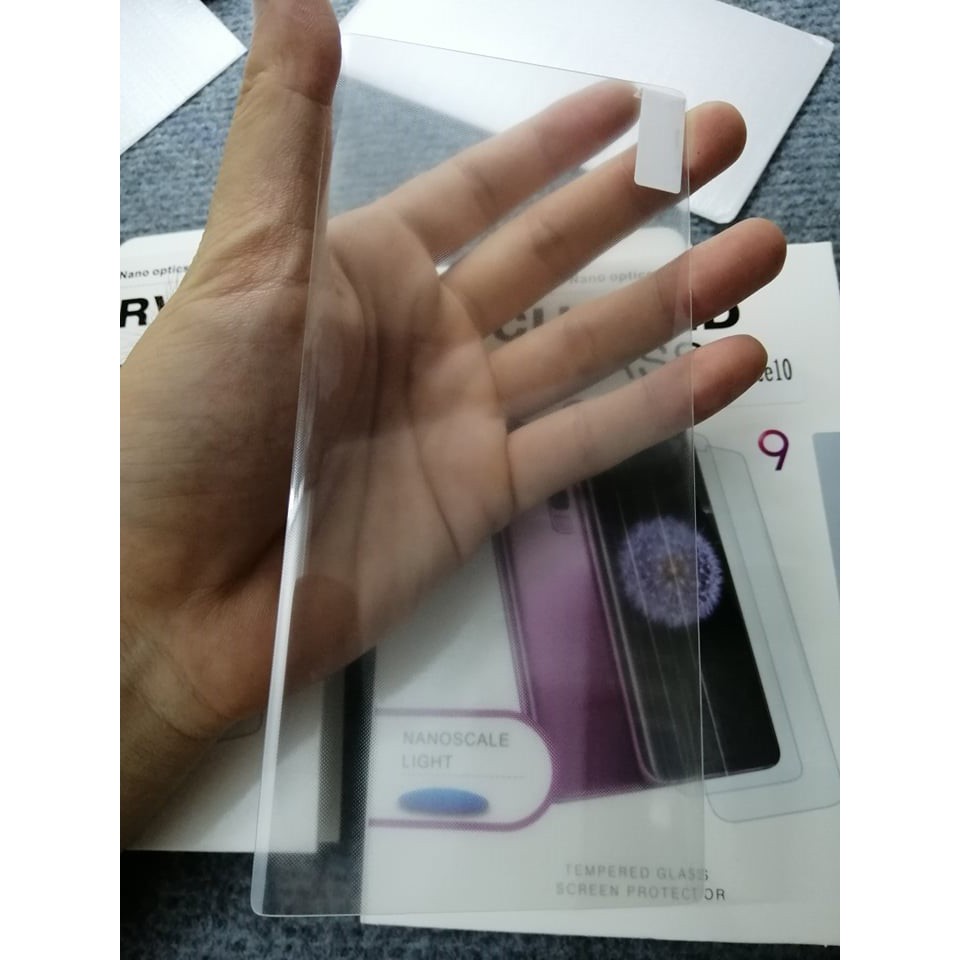 Kính cường lực full keo UV Samsung Note10 Note10+ có vân tay