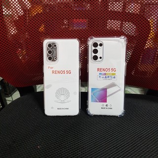Ốp lưng Reno 5 dẻo trong chống sốc bảo vệ camera