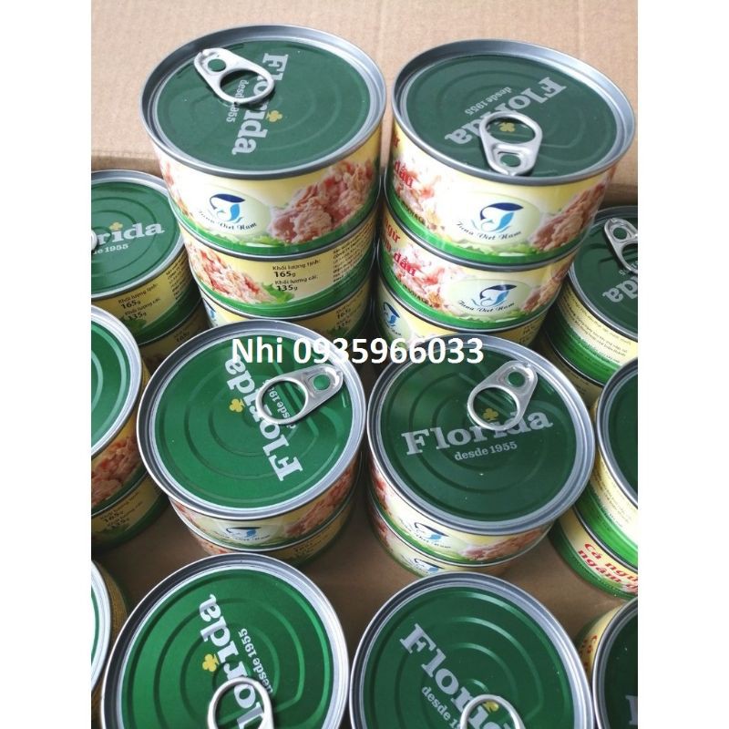 Cá ngừ ngâm dầu (thịt xé) 165gr/ lon | BigBuy360 - bigbuy360.vn