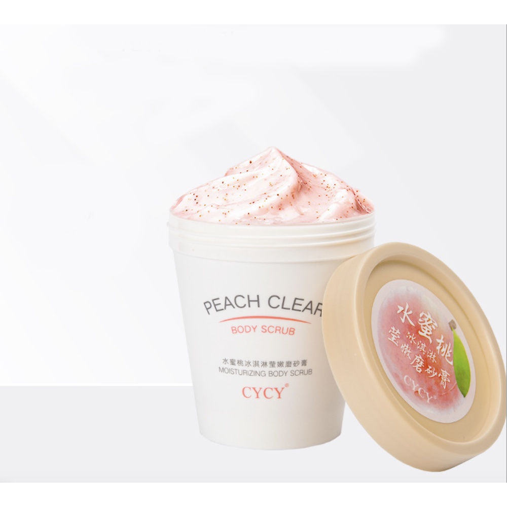 Tẩy da chết body đào Cycy  Peach Clear Body Scrub 200G