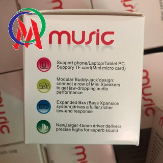 Loa bluetooth mini led đổi màu theo nhạc không dây nhỏ gọn pin lâu