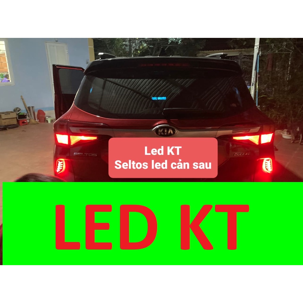 [Mã LIFEAUMAY giảm 10% tối đa 30k đơn 150k] Kia Seltos bộ Led cản sau led gầm sau xi nhan chảy Audi Demi stop 3 chế độ.