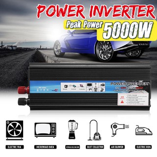 Bộ Chuyển Đổi Năng Lượng Mặt Trời Chuyên Dụng Từ 12V / 24V Dc Sang 110V / 220V Ac Sang Ac 5000W