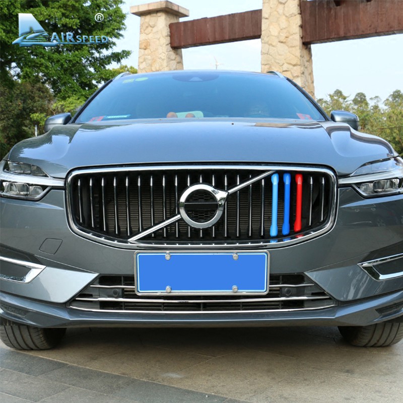 Kẹp Trang Trí Lưới Tản Nhiệt Phía Trước Cho Xe Hơi Volvo XC60 S90 2018-2022